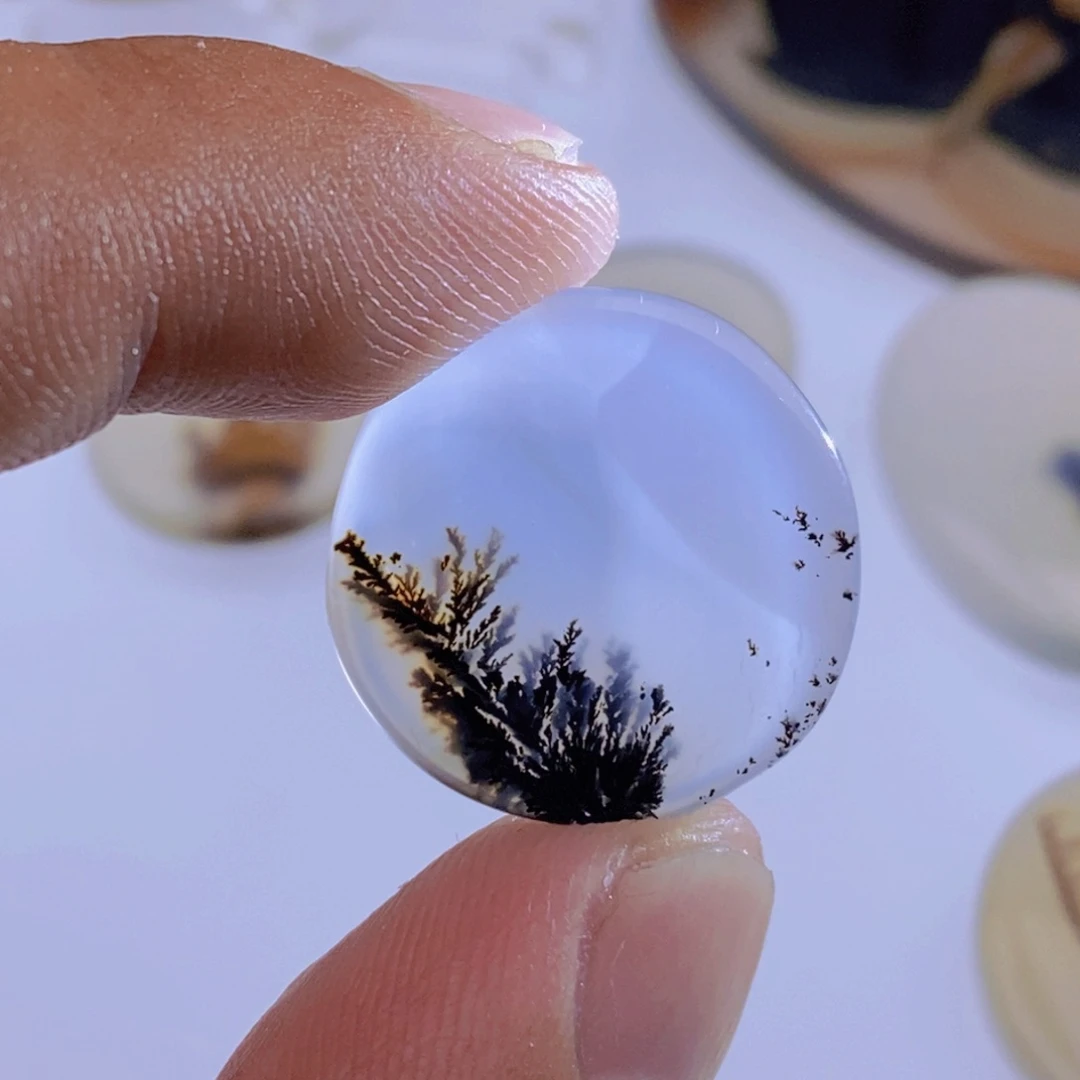 玛瑙/玉髓颈饰未镶嵌朵*