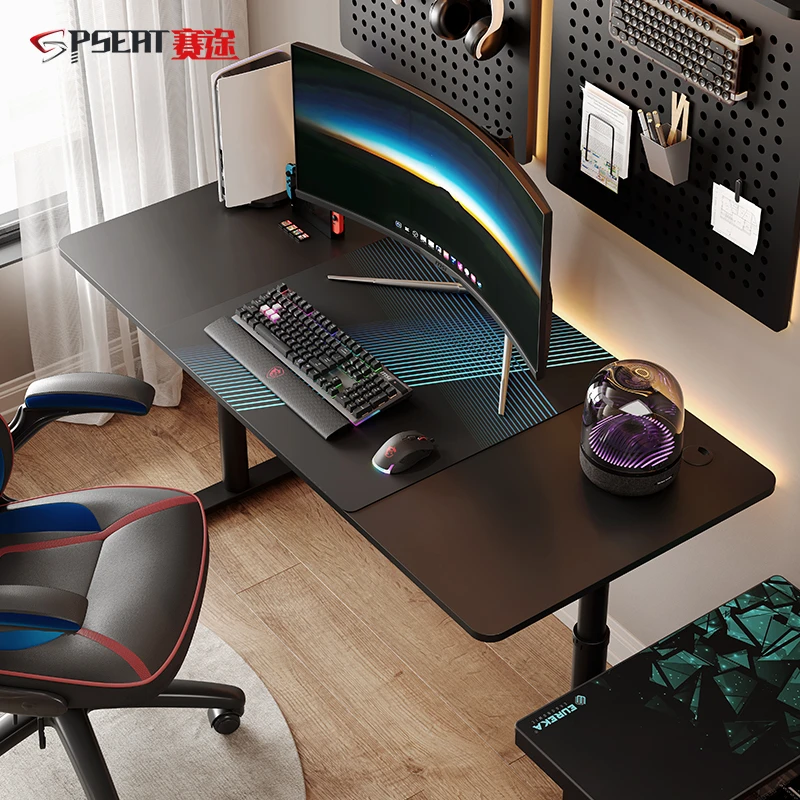 PSEAT/赛途守卫骑士学生书桌家用电脑桌卧室书房台式办公桌升降桌