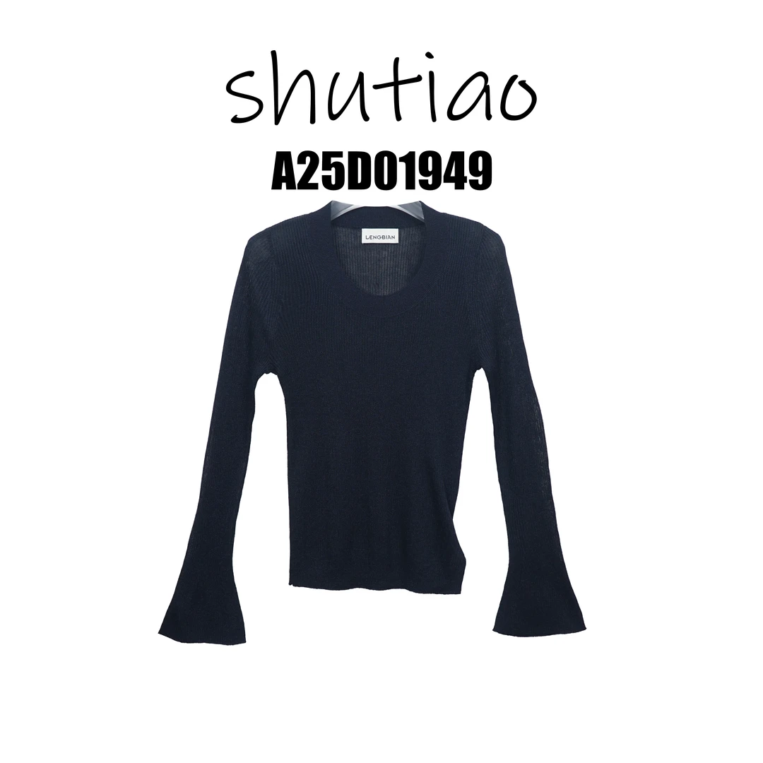 【SHUTIAO】2025夏季：新款小众设计款T恤A25D01949