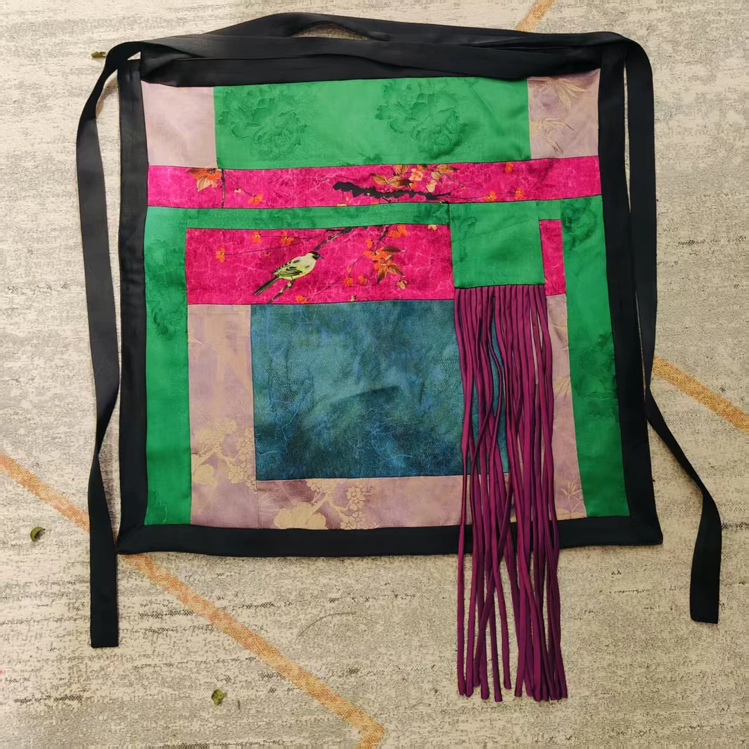 （LZ001）凤徕兮私人定制彩色香香拼接加长流苏腰封