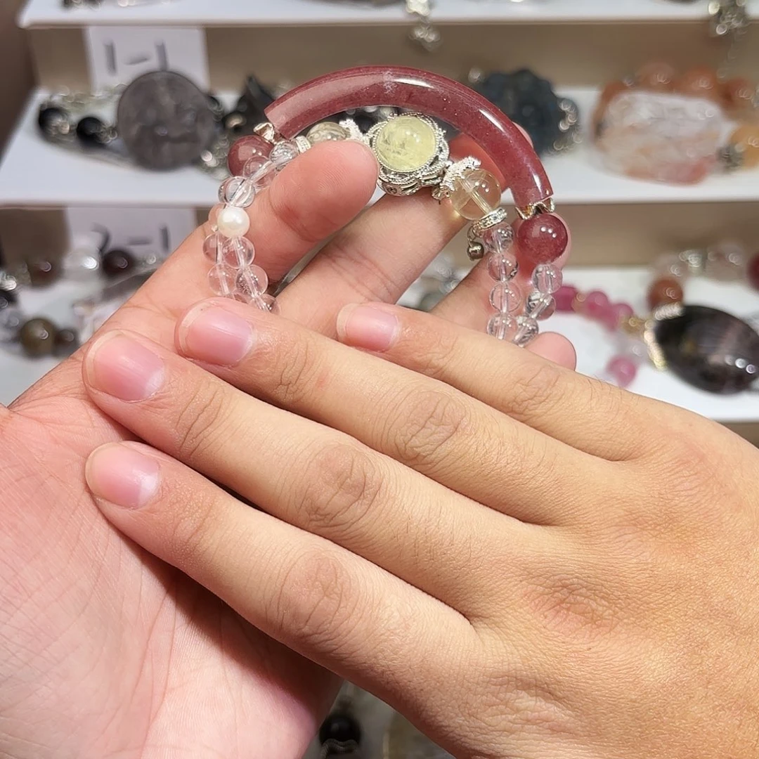 ₍****未镶嵌水晶手链水晶