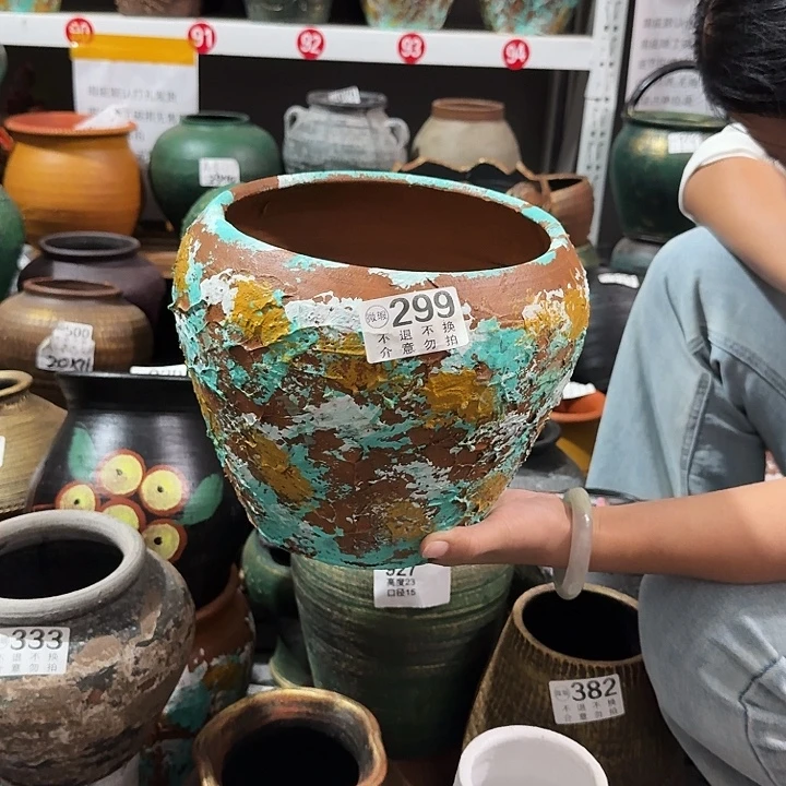 23彩绘高度20口径20