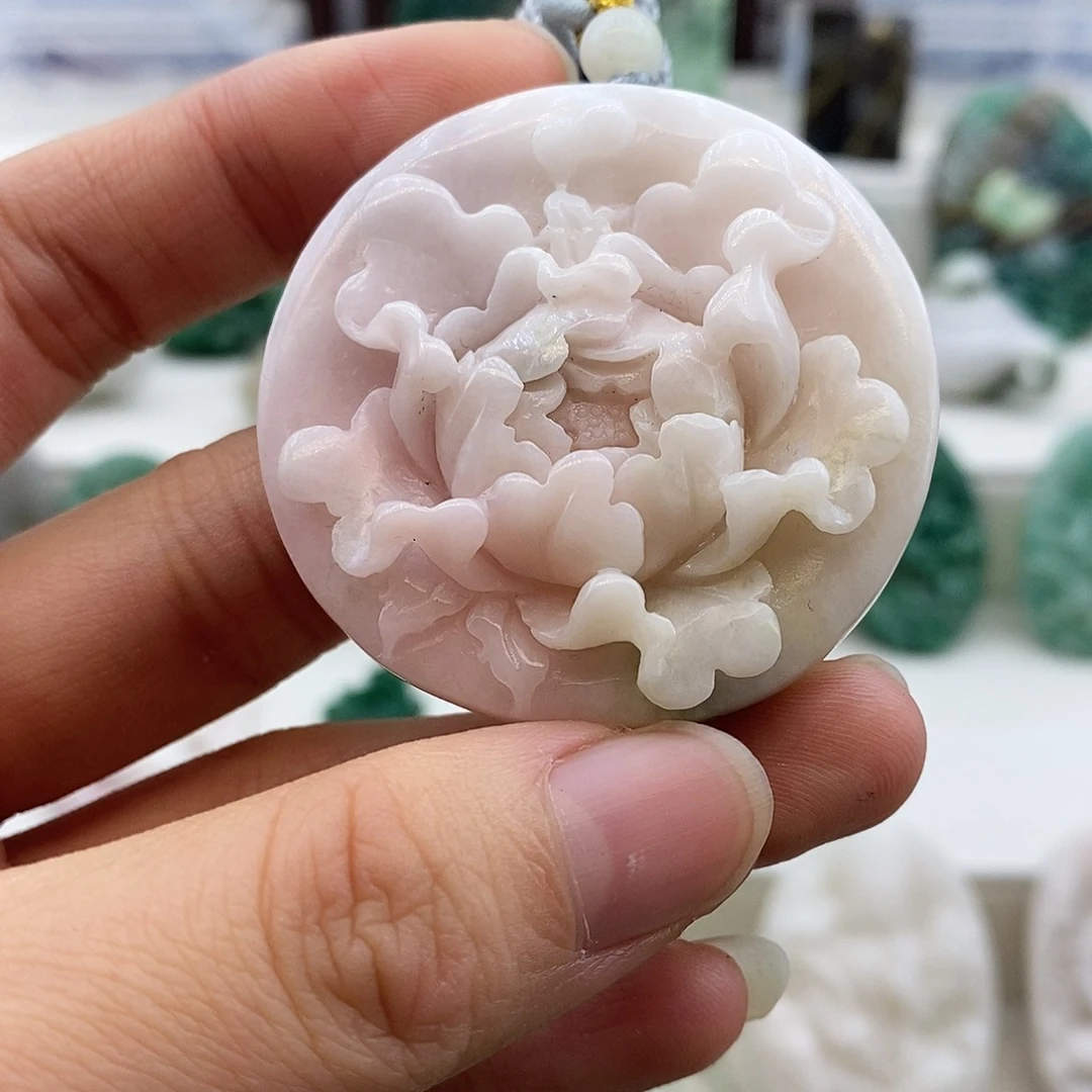 L***e独山玉未镶嵌颈饰