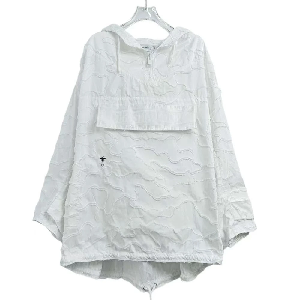 99新 DIOR/迪奥 /葡萄籽奢潮/季度新品纯色长袖夹克外套白色/XS码