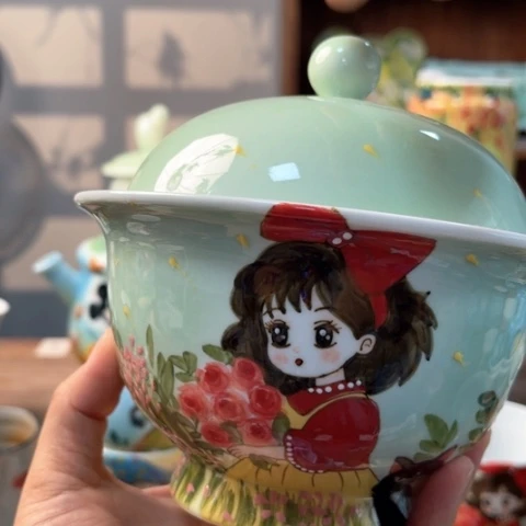 炉景德镇釉下手绘陶瓷