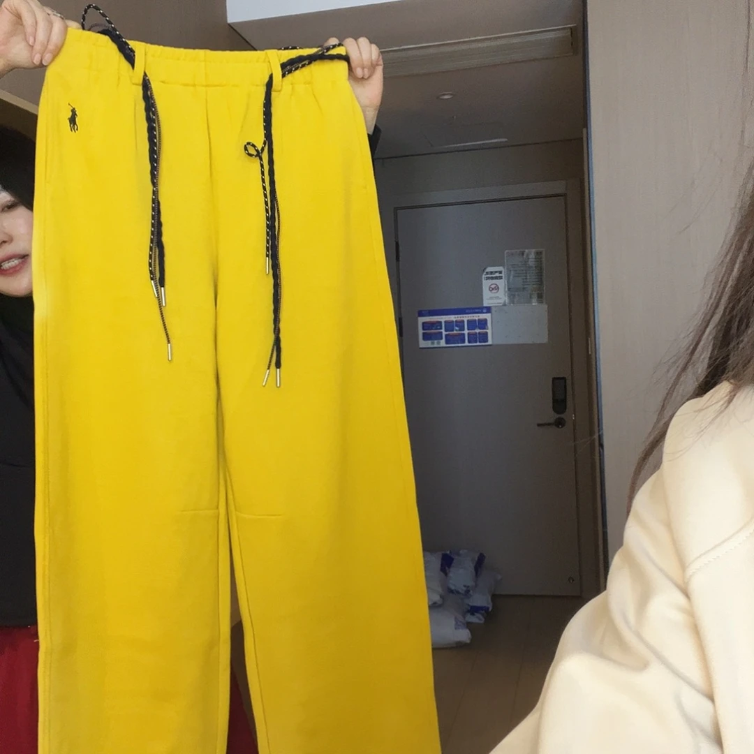 S m l备注尺码去拍黄色卫裤
