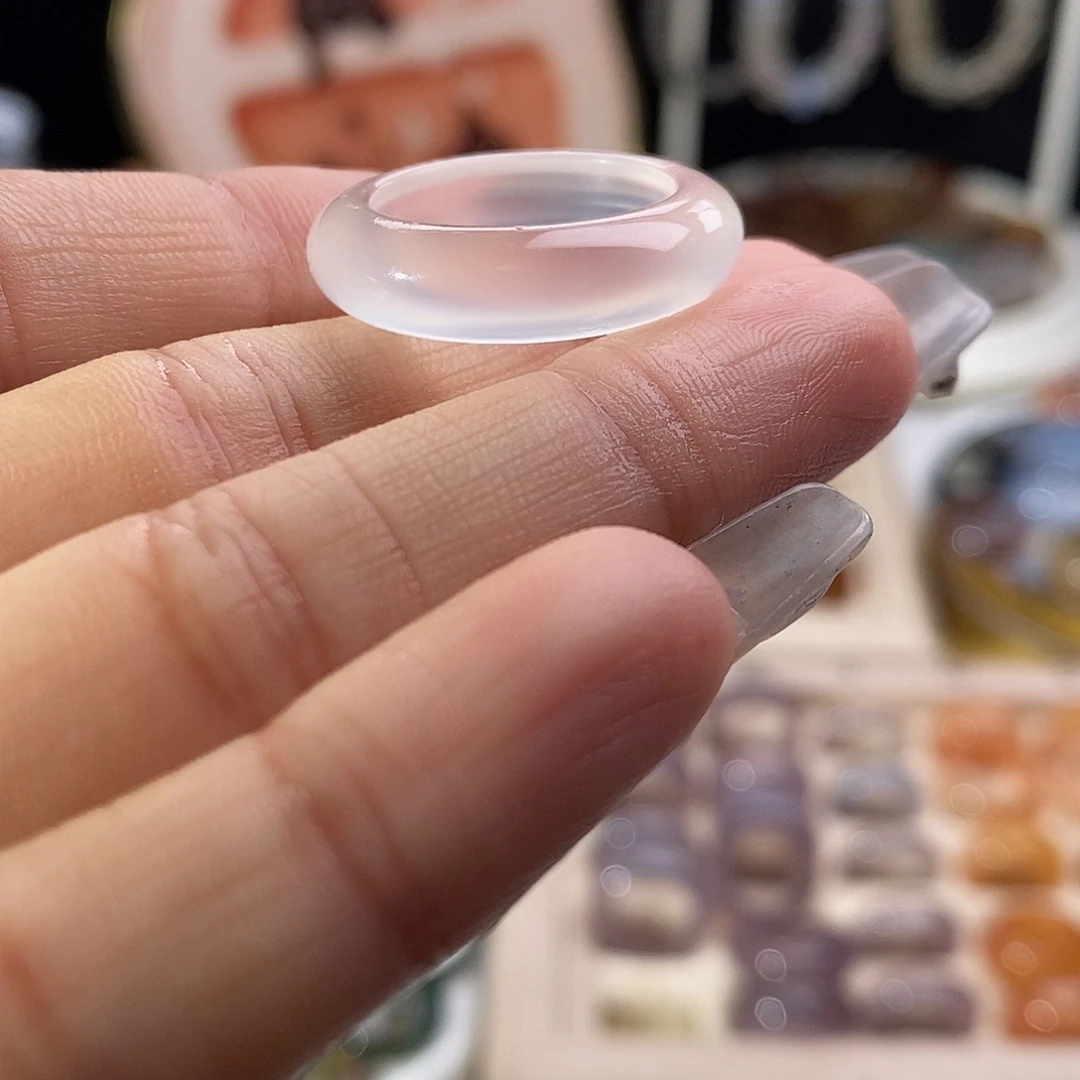 玛瑙/玉髓戒指未镶嵌B 67不退换港17