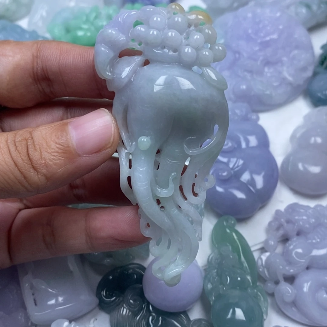颈饰未镶嵌翡翠翡翠