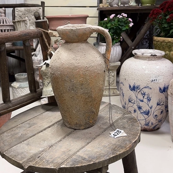 428粗陶花瓶111111