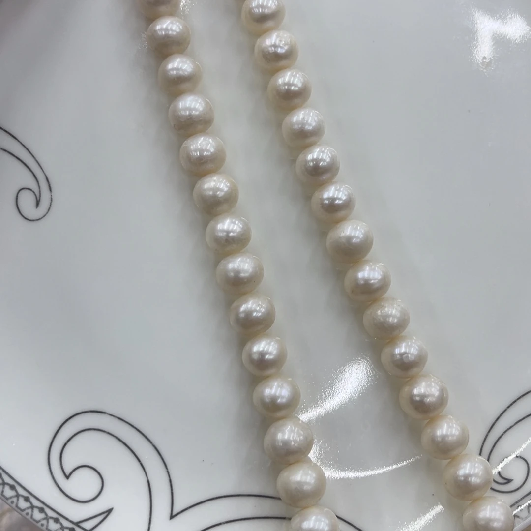 淡水珍珠合金颈饰02479