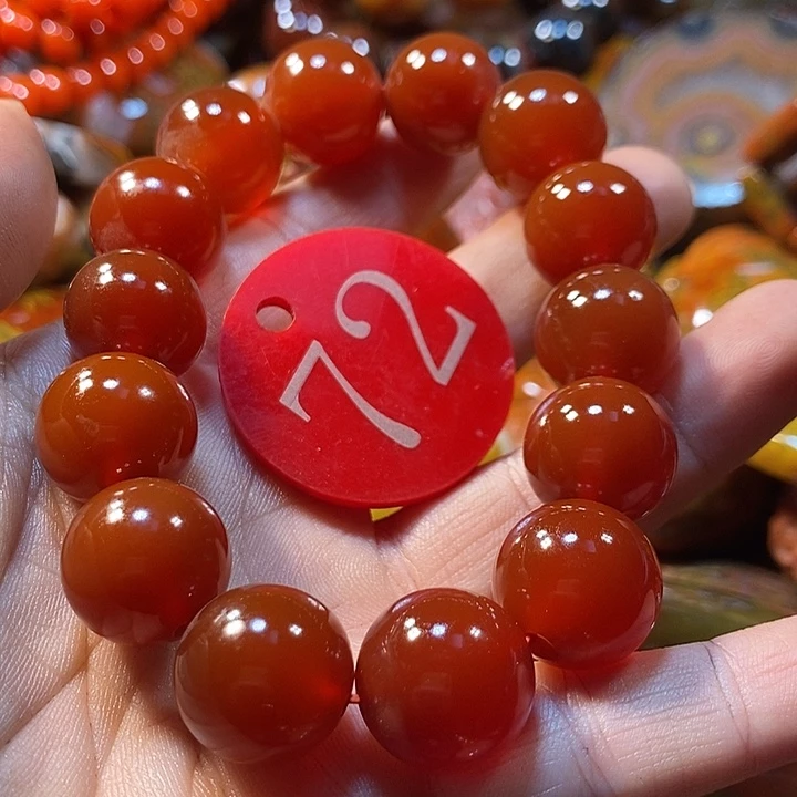 瑞***祥玛瑙/玉髓未镶嵌手链