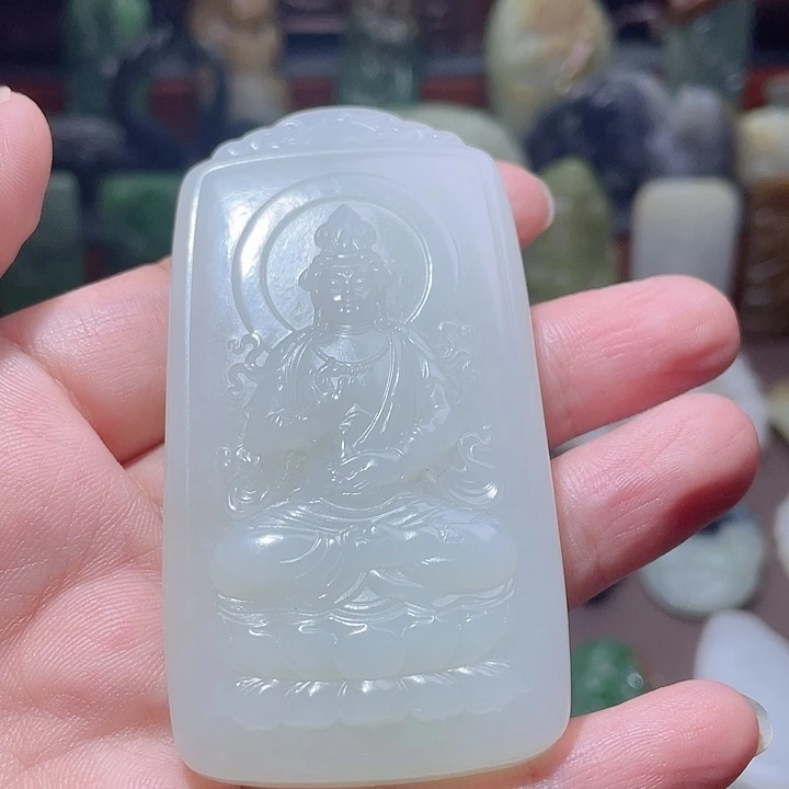 颈饰未镶嵌和田玉