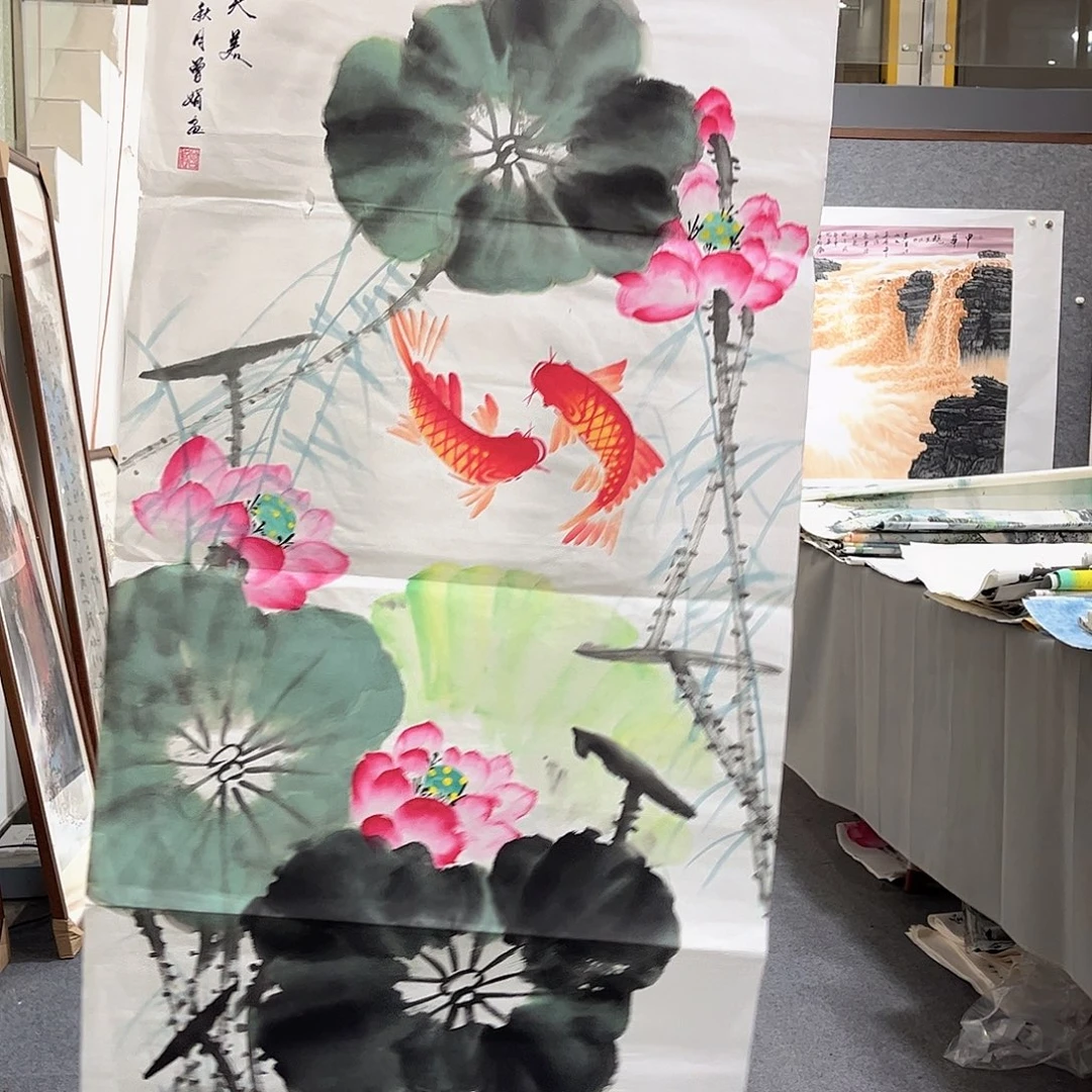 国画LT国画单幅任发微瑕