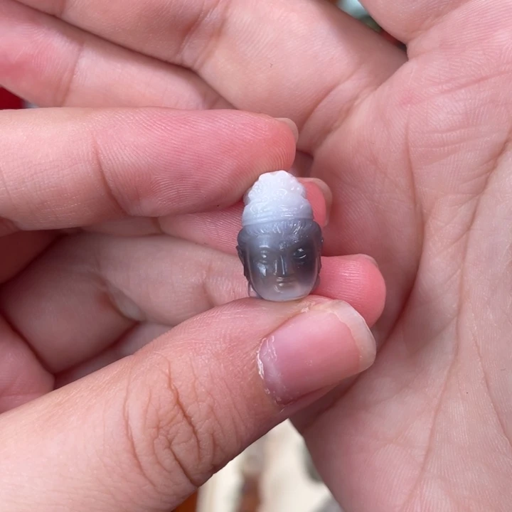 玛瑙/玉髓颈饰未镶嵌43观音