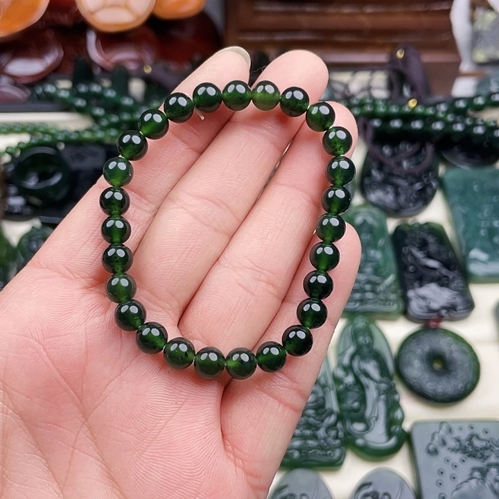 蛇纹石玉未镶嵌挂件泰山玉6