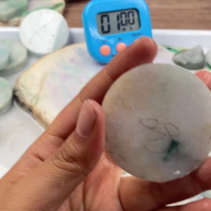 翡翠裸石翡翠料子