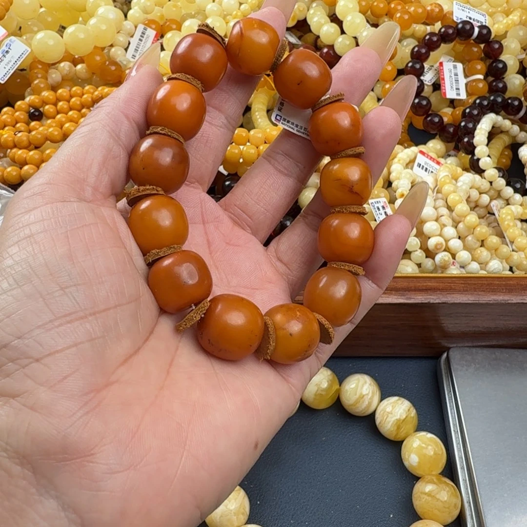 琥珀未镶嵌珠宝奇石