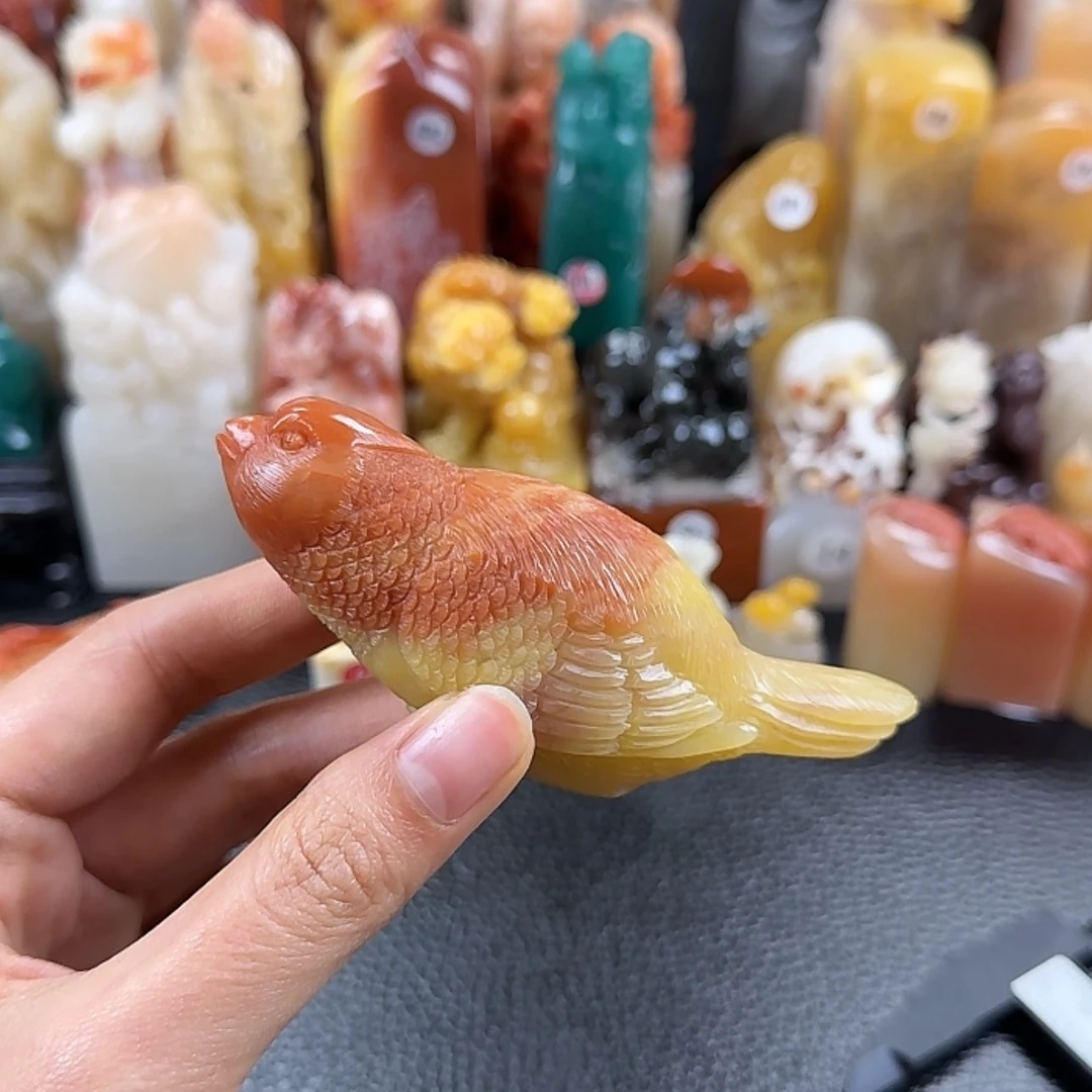 【闪购商品】寿山石印石怀***寝寿山石印章