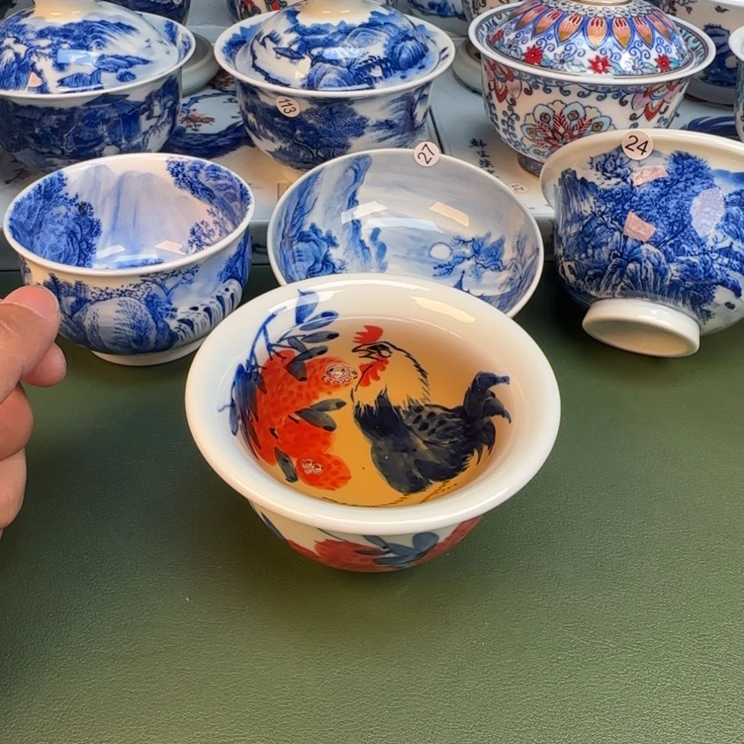 纯手绘纯手工茶具53