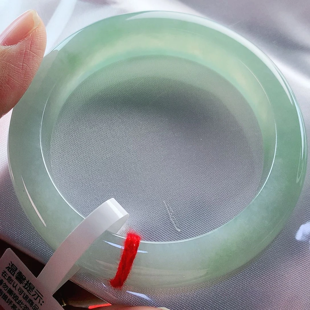 未镶嵌手镯翡翠55圈