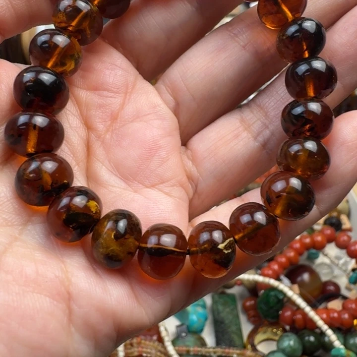 荼***荼翡翠配石翡翠随形原石手工打造