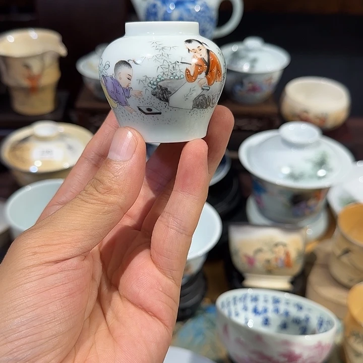 景德镇陶瓷手绘作品