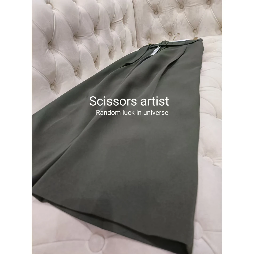 【Scissors artist】高端设计师走秀女装阔腿裤1090