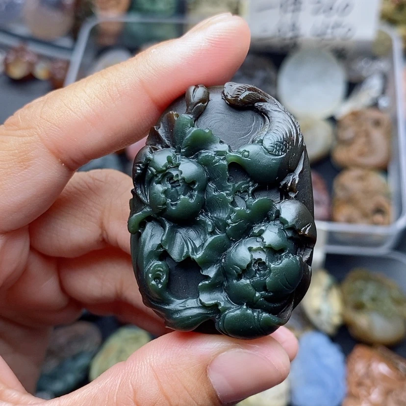 【闪购商品】未镶嵌定制石英质玉吊坠