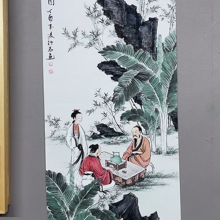 国画纯手绘国画山水画闪购链接