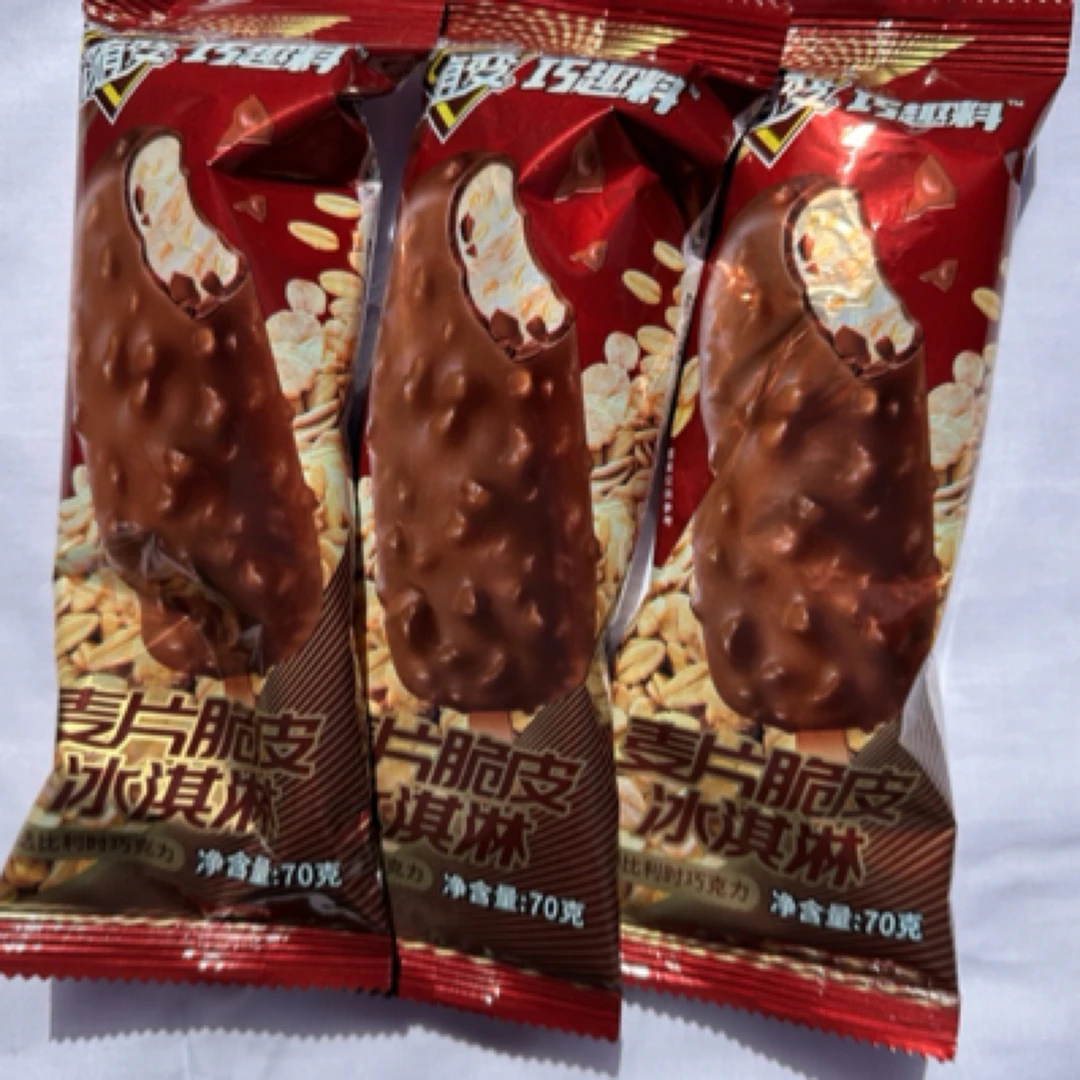 随变麦片脆皮冰淇淋三支装