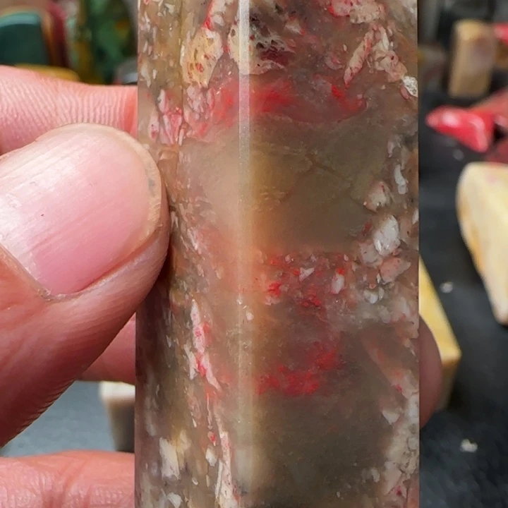 昌化石昌化鸡血石印章