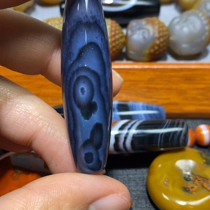 喵***呜玛瑙/玉髓未镶嵌颈饰