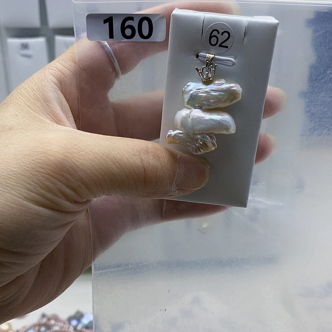 颈饰合金淡水珍珠