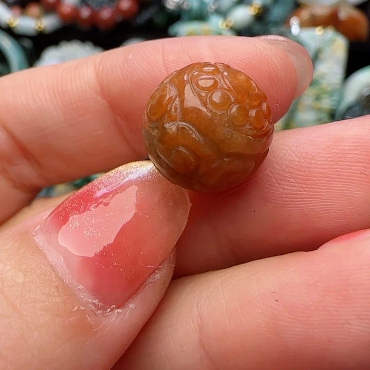 翡翠颈饰未镶嵌天然A货42