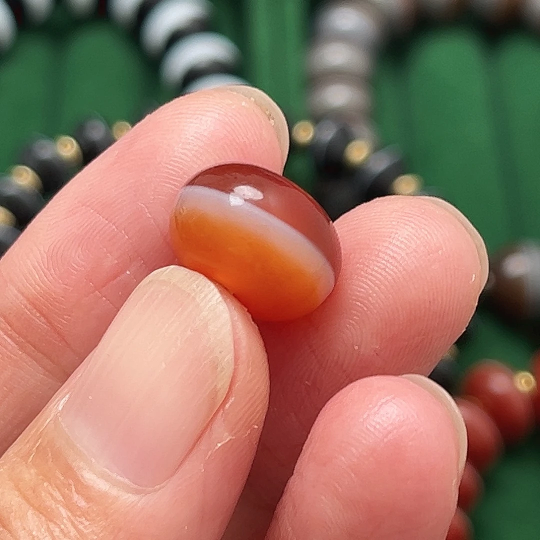 玛瑙/玉髓合金单珠