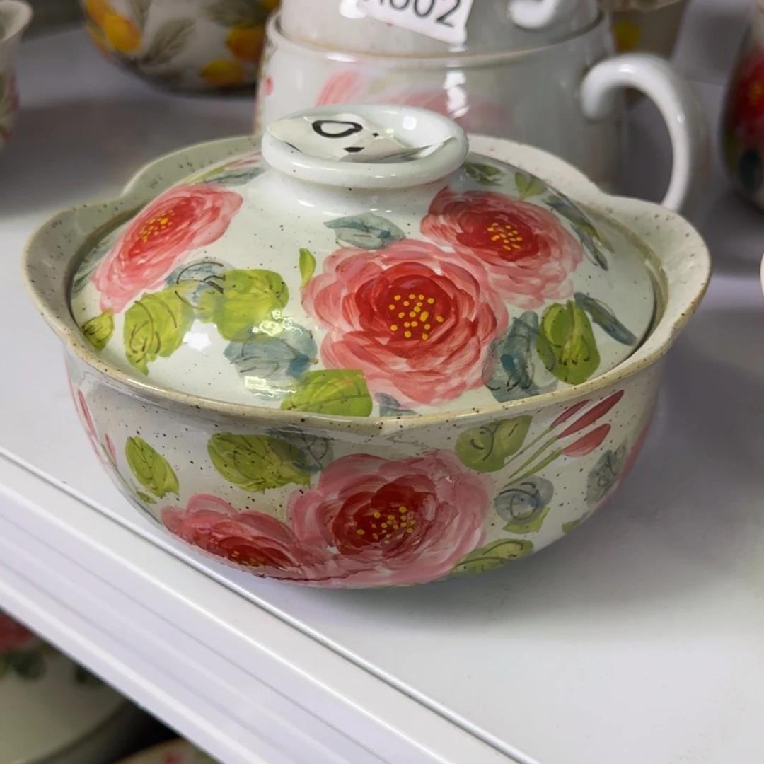 鱼***2盖碗景德镇高温陶瓷8888