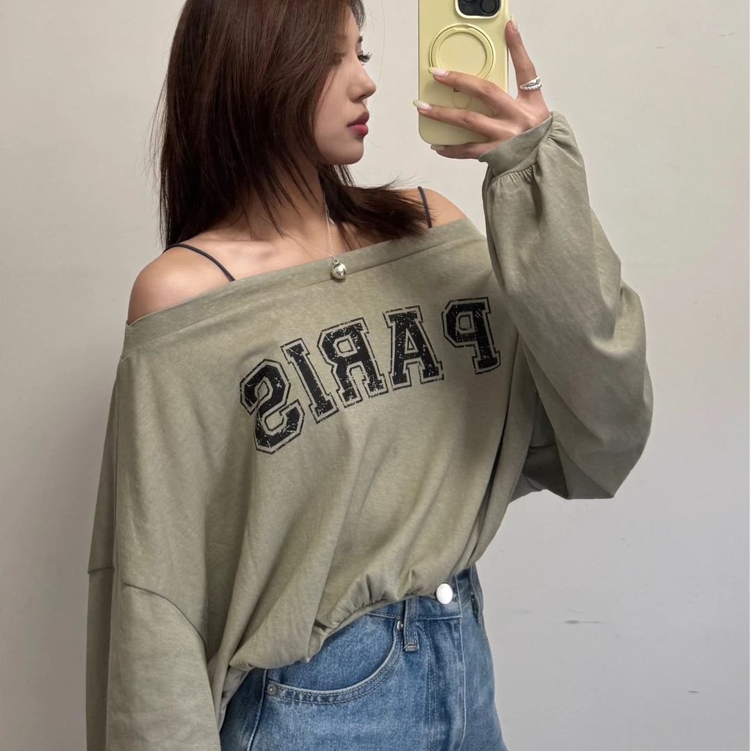 2025东大门春夏新款竹雾信筏系列多功能T恤