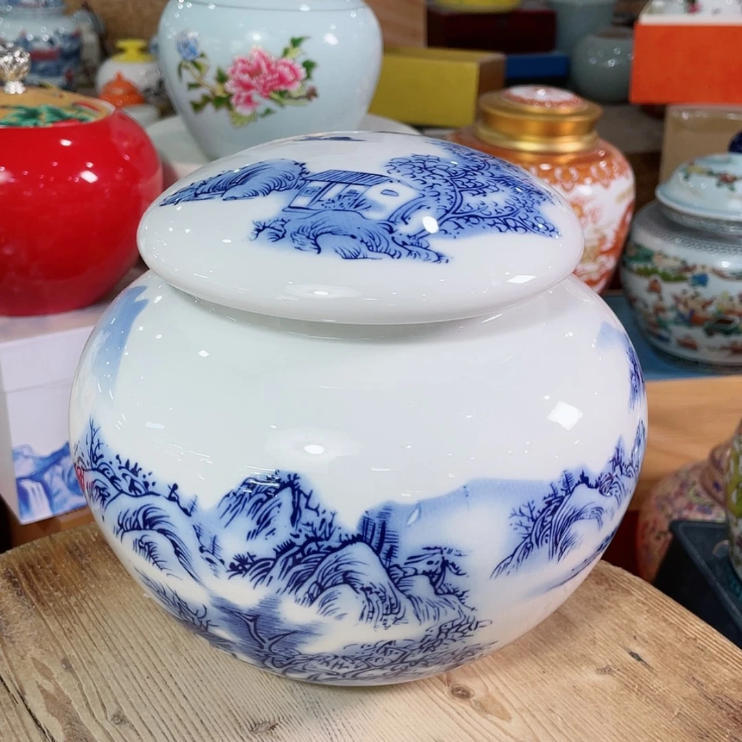 【闪购商品】罐陶瓷茶叶罐密封罐