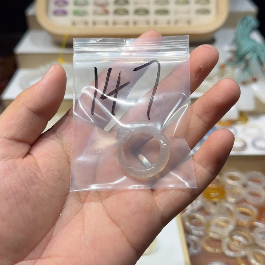 玛瑙/玉髓戒圈未镶嵌