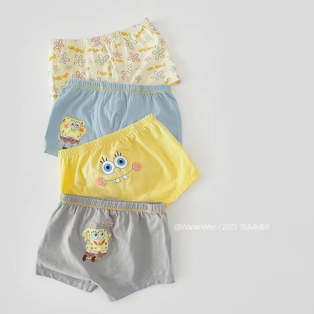 内裤男童女童卡通柔软透气贴身舒适内裤