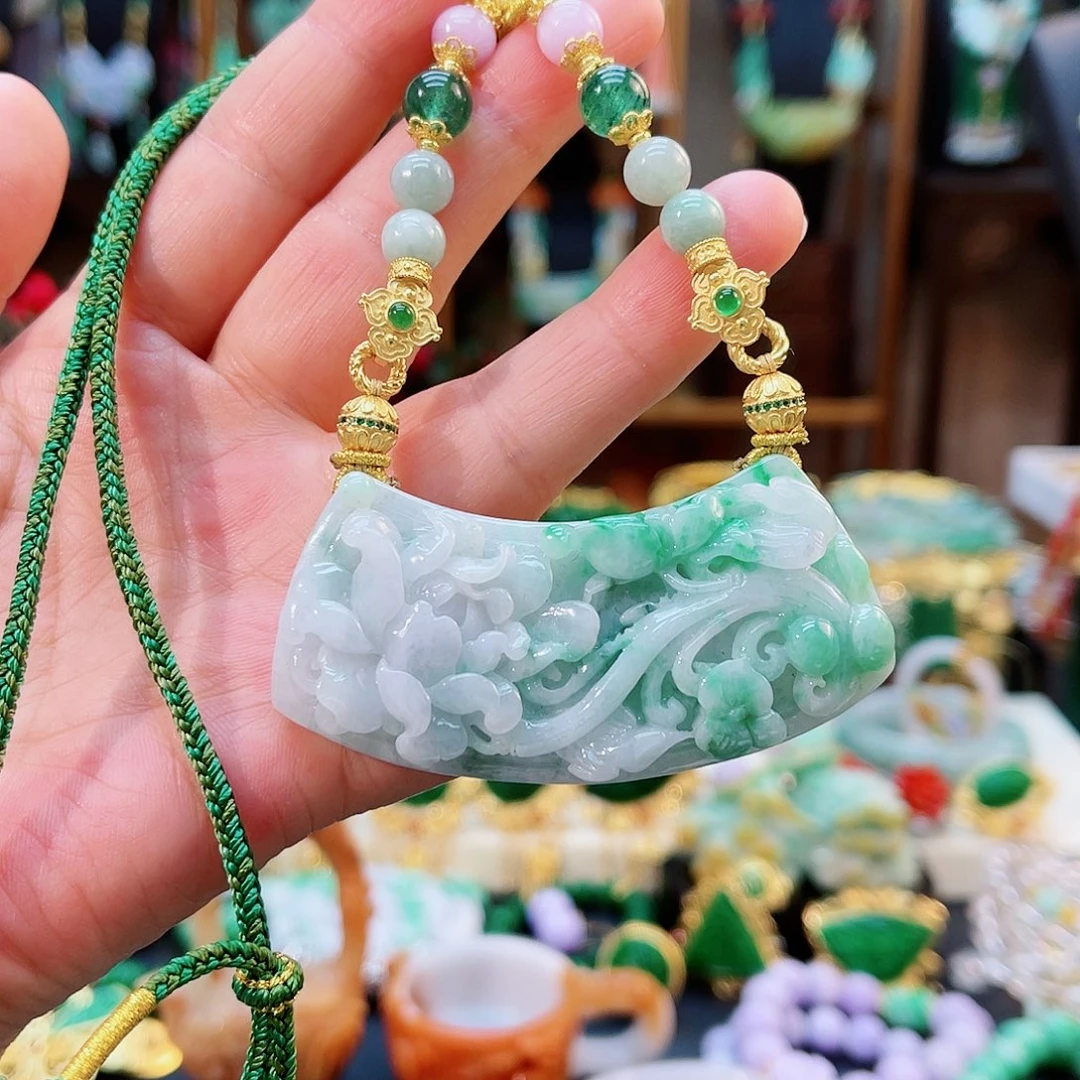翡翠合金颈饰48小时鉴赏期