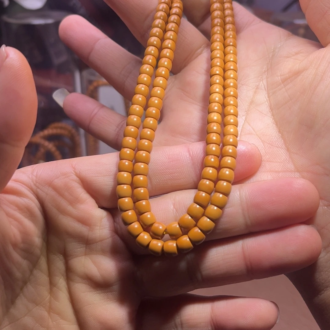 手串/手链橄榄核核尖@@5.8直切素脖挂 ➕3通