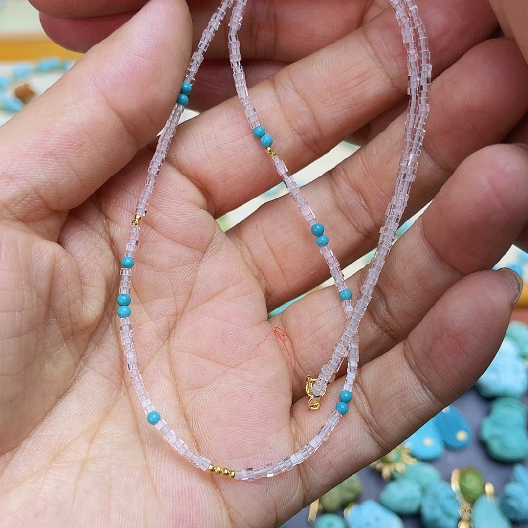 18K金镶嵌吊坠(不含链)水晶