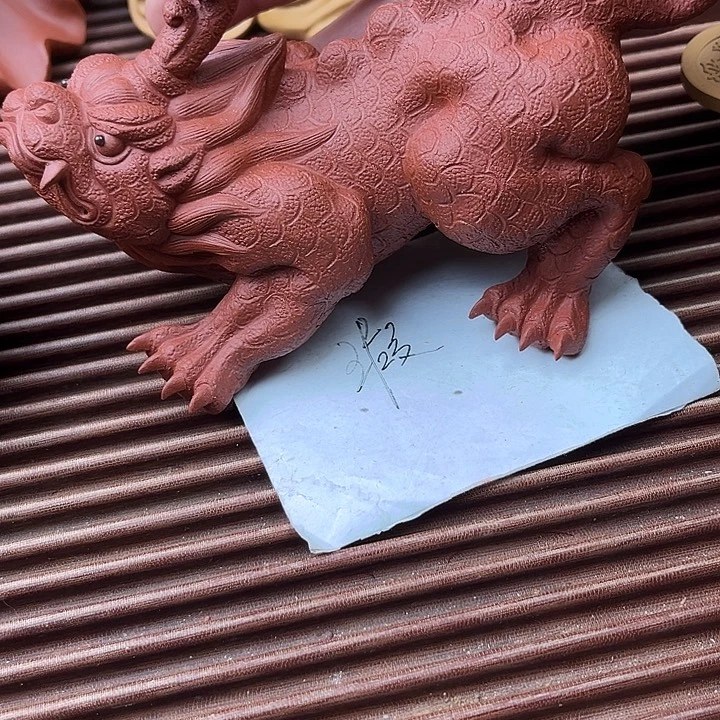 上***物紫砂茶宠紫砂貔貅微瑕