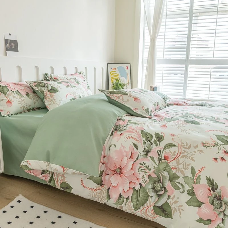 亲肤斜纹被套小清新四件套2231