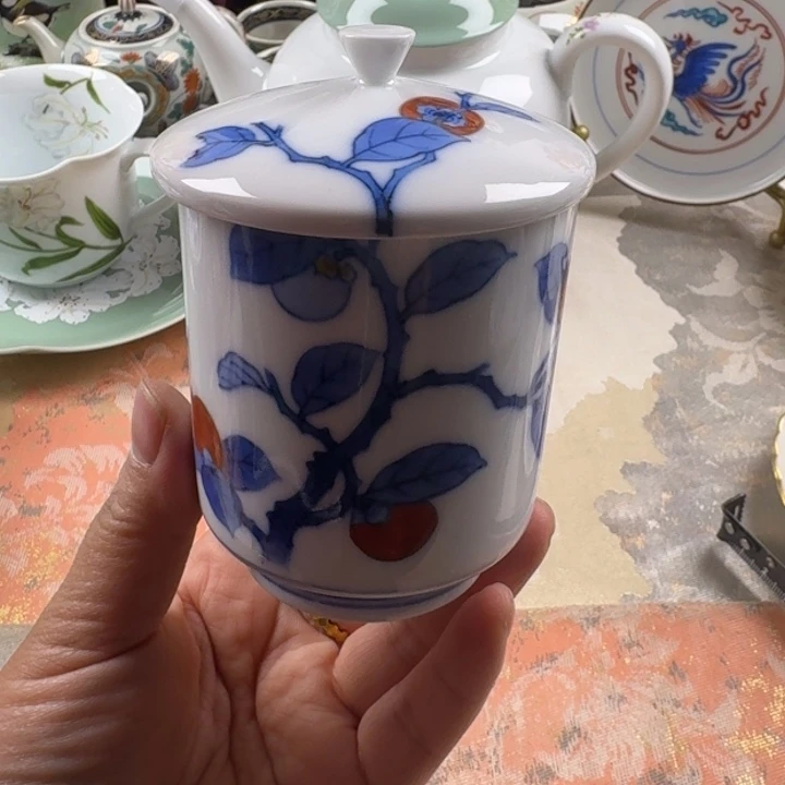 柿右卫门盖杯雅物严选