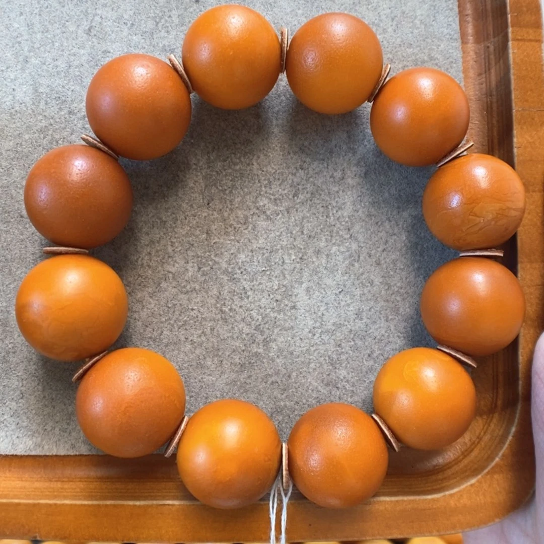 未镶嵌蜜蜡手串蜜蜡手串