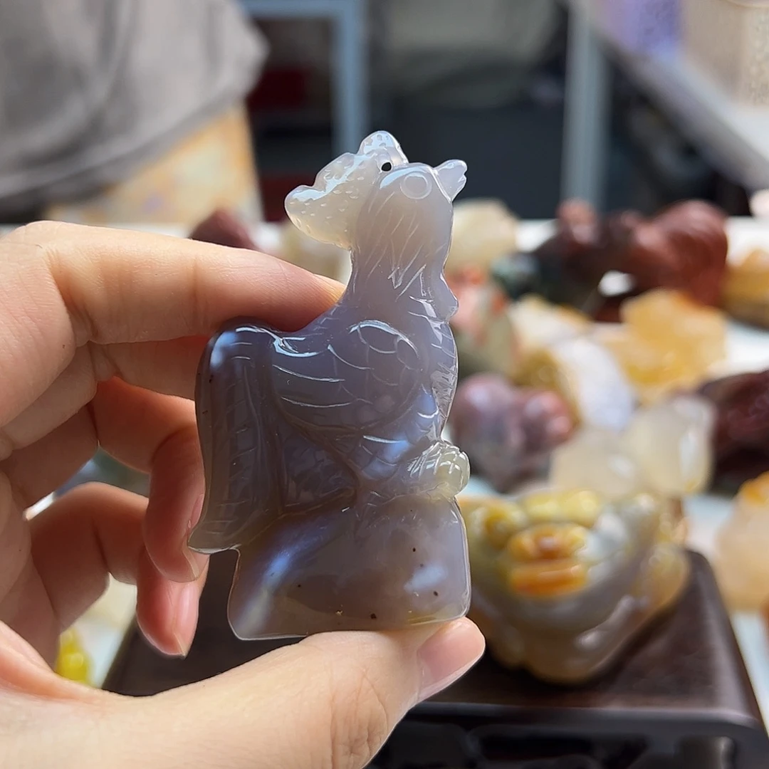 玛瑙/玉髓未镶嵌颈饰