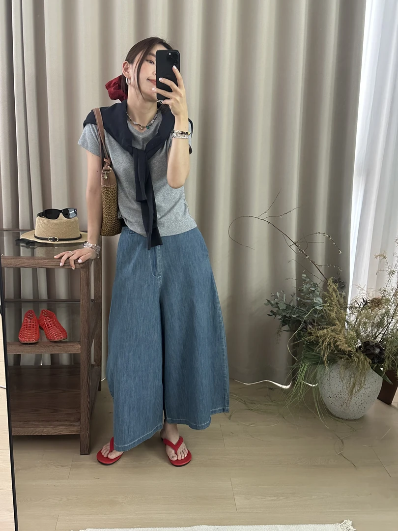 E298-E340十三橙女装 春夏新款百搭女上衣外套牛仔裤省心穿搭女装