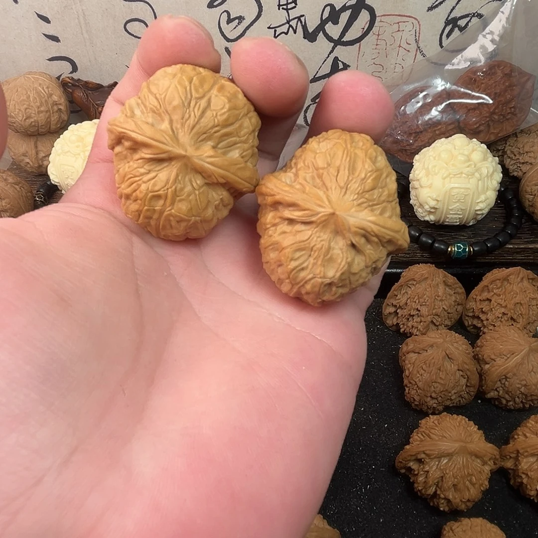 文玩核桃把件南瓜炖38尺